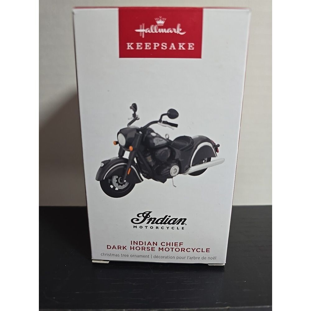 2024 Hallmark Keepsake - Indian Chief Dark Horse Motorcycle